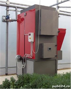 Cazan  industrial cu combustie mixta