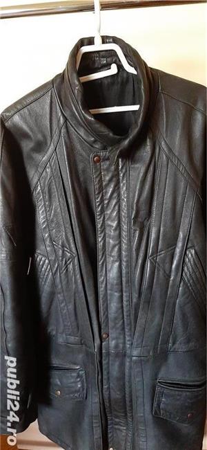 Scurta de piele barbati - imagine 2