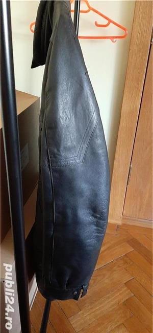 Scurta de piele barbati - imagine 4