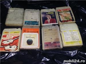 Casetofon auto antic cu 8 casete,casetofon retro de colectie cu casete originale=rare - imagine 9