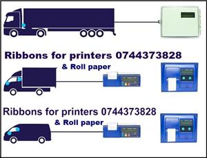 Ribon tus si rola hartie inregistrator transport frigorific Thermo King, Transcan, DataCold Carrier,