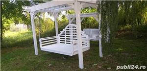 Balansoar gradina lemn - imagine 6