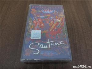 Caseta audio originala Santana - Supernatural (1999)