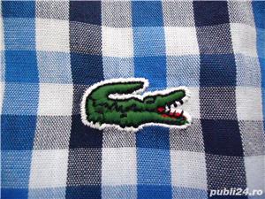 Camasa barbati regular fit maneca lunga / scurta 100 % bumbac-mix carouri albe gri bleu bleumarini - imagine 5