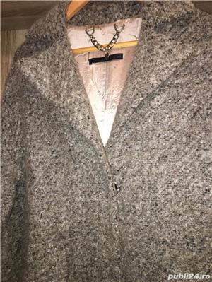 Vand palton lana, alpaka si mohair, marimea M oversize sau L normal