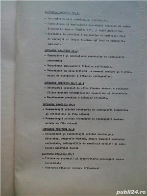 Curs radiologie stomatologica , Dr. Mihai Radulescu , 1980 - imagine 2
