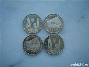 moneda 50 bani - 30 ani Revolutia Romana