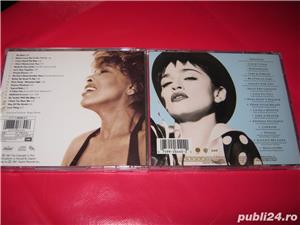 Madonna,tina turner,2 cd noi,originale,fabricate u.s.a,muzica de colectie,sunet de exceptie - imagine 5