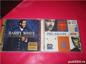 Barry white si phil collins,2 cd noi,originale,poze,detalii,made in germany,super sound - imagine 2