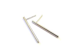 Cercei Tuburi drepte din Argint 925 - CE628 - cadou romantic, cercei lungi, cercei moderni - imagine 5