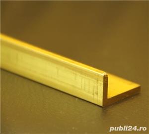 Profil U alama 15x30x15x2mm CuZn37 CW508L profil alama U alama Brass channel brass profile CuZn39Pb3 - imagine 7