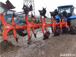 Plug 6 brazde Gregoire Besson RWB7, an 2008, Varilarge, adancime reglabila hidraulic. Import recent - imagine 3