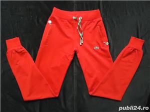 Trening rosu dama costum sport femei emblema supradimensionata  - imagine 7