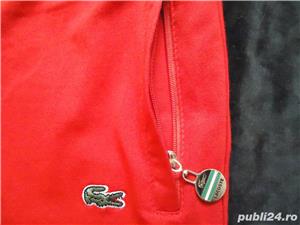 Trening rosu dama costum sport femei emblema supradimensionata  - imagine 9