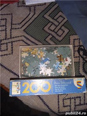 Joc puzzle pentru copii ,Miss Petticoat 200 piese - imagine 3