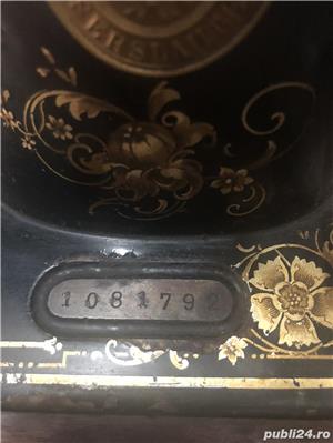 Mașina cusut Pfaff model vechi anii 1900  - imagine 5