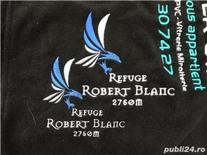 Vesta neagra originala unisex dama barbati polar 3 buzunare fermoare firma Decathlon embleme brodate - imagine 9