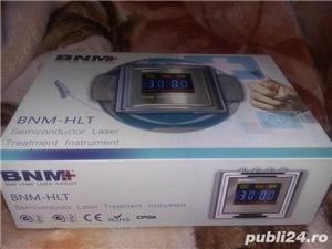 Ceas terapeutic laser BNM,Dispozitiv tip ceas cu aplicatoare laser cu efect antiagregant sangvin.T.G - imagine 4