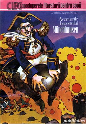 Aventurile baronului Münchausen de Gottfried August Bürger