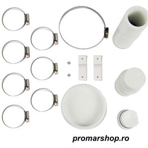 Pompa cu tocator wc H 600D  Macerator Pompa de deseuri cu alarma - imagine 6