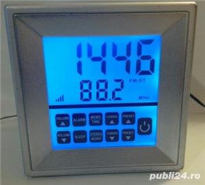 Ceasuri electronice LED cu radio si alarma - Philips Domotec Europhon Tchibo - imagine 4