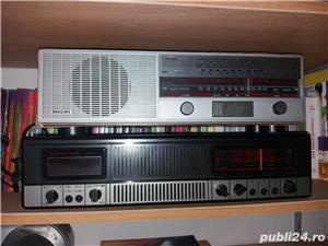 Ceasuri electronice LED cu radio si alarma - Philips Domotec Europhon Tchibo - imagine 3