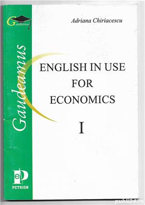 Adriana Chiriacescu - English in use for Economics