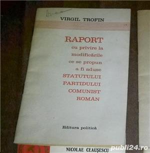 Carti COMUNISM & SOCIALISM Ceausescu epoca   colectie - 8 buc - imagine 4