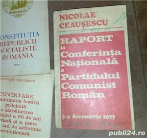 Carti COMUNISM & SOCIALISM Ceausescu epoca   colectie - 8 buc