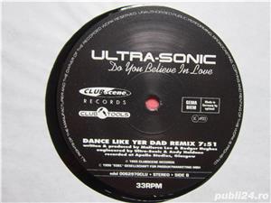 vinil Ultra-Sonic ‎-Do You Believe In Love(Electronic,Happy Hardcore)  - imagine 2