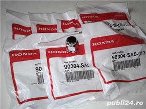 Piulite jante HONDA OEM roti aliaj originale sferice, cu raza NU conice 90304-SA5-013 -004 -SEL-T91 - imagine 2