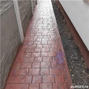 Pavaj din beton amprentat  - imagine 6