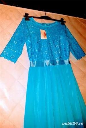 Rochie de ocazie din dantela si voal noua cu etichetă mas.38-42 - imagine 4