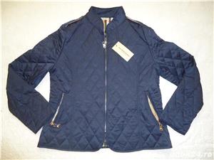 Jacheta dama matlasata bleumarin 2 buzunare geaca primavara toamna iarna - imagine 9