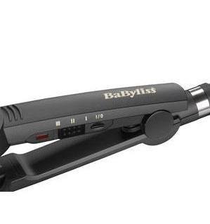 Placa tripla ceramica profesionala Babyliss Wave Envy invelis titaniu antistatic bucle mari profunde - imagine 8