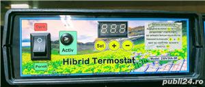 Hibrid Termostat Electronic Digital de putere pentru Rezistenta incalzire rasadnite, etc... - imagine 5