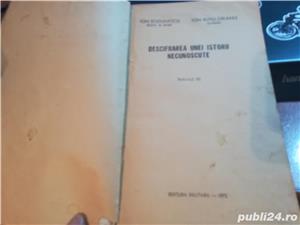 Descifrarea unei Istorii Necunoscute, Editura Militara-1975 - imagine 2