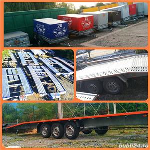 inchiriez trailer 1 axa platforma cat B remorca  - imagine 7