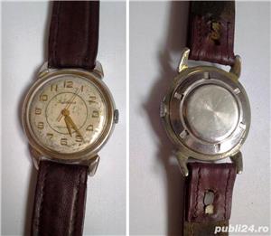 Ceas de colectie Kirovskie 16 jewels, cal. 2408, carcasa crab, anii 50 2