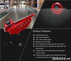 Camera video de marsarier look oem dedicata opel movano renault master nissan nv400 cu senzor sony - imagine 9