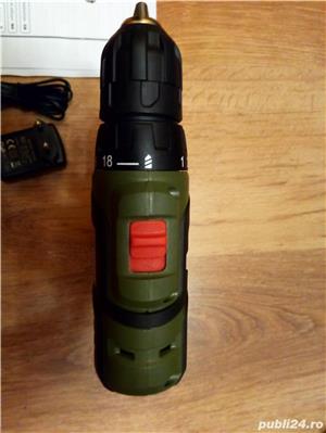 Masina de gaurit cu acumulator 10.8V-1.3 Ah,11400 RPM,Mandrina 10 mm, NOU ! - imagine 2