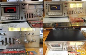 DECK HITACHI D-900 Argintiu Metalizat 3-Feritte Head Servo Drive - imagine 5