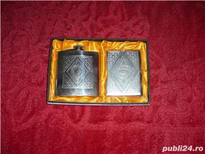 Sticla Inox Cu Tabachera Nou Set (Schimb)