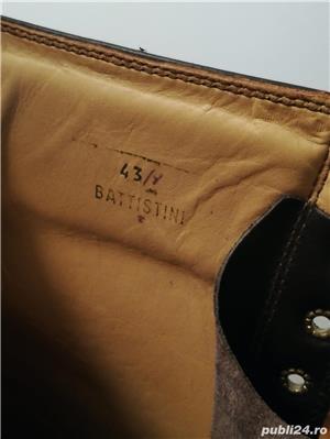 Bocanci cu șireturi Battistini - imagine 2