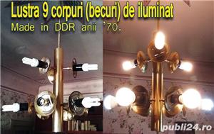 Lustra 9 brațe - imagine 3