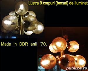 Lustra 9 brațe - imagine 2