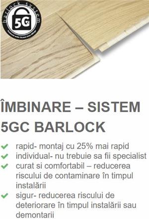 Vand parchet stratificat Barlinek inclusiv adezivul - imagine 2