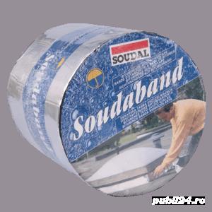 Banda Butilica Aluminiu 10 cm, SOUDAL - imagine 2