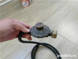 Furtun butelie de aragaz cu ceas (reductor)