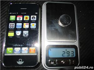 Cantar cantare bijuterii capac IPhone 0.01g-200g 2 zecimale - Precizie: 0.01 g - imagine 3